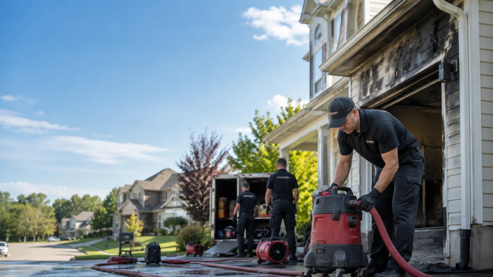 Fire And Smoke Damage Restoration in Romulus, MI near me